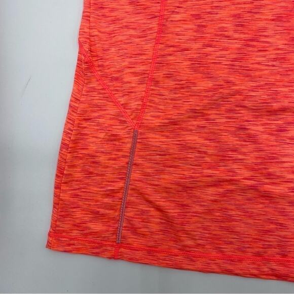 Tangerine Tank Top Women's XXL Variegated Orange Long Active Running Athleisure - Picture 4 of 9